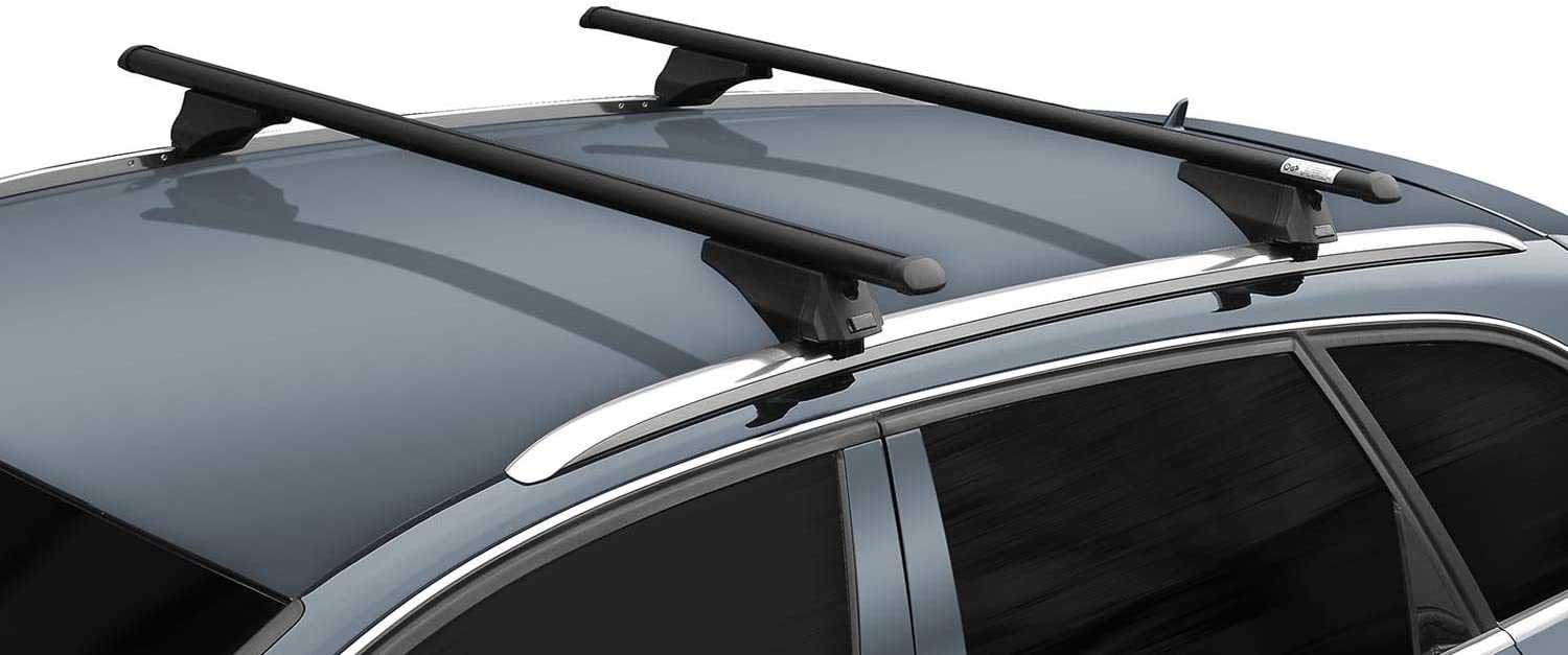 Portapacchi universale Tiger black Menabo per Hyundai Tucson (NX4) anno 20> (con corrimano basso)
